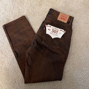 Levi’s x Emma Chamberlin 501 original jeans size 28 NWT